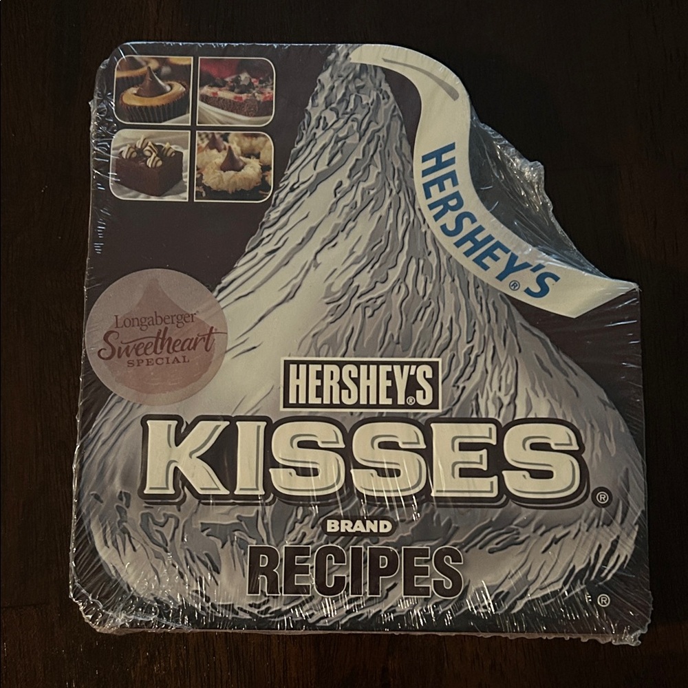 Longaberger sweetheart special Kisses Brand Recipes Cookbook new